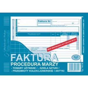 Druk MiP Faktura Procedura Marży A5/80